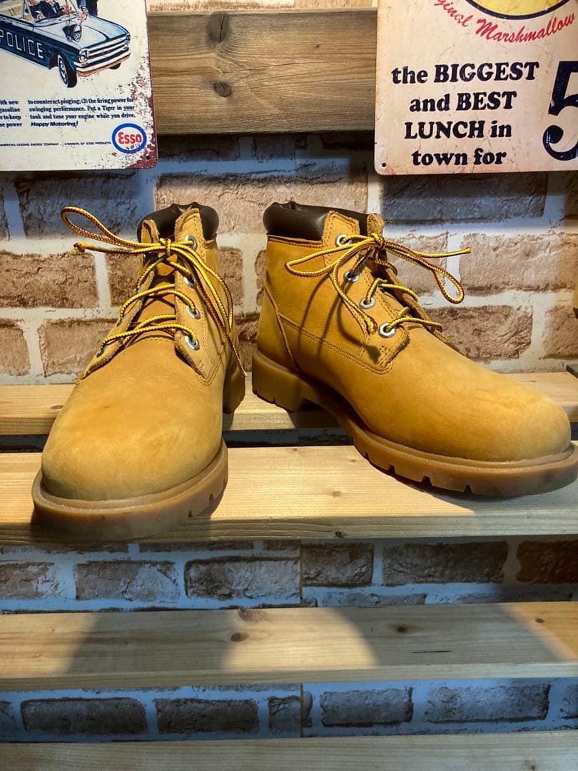 Timberlandベーシックチェッカ US9w JP27です