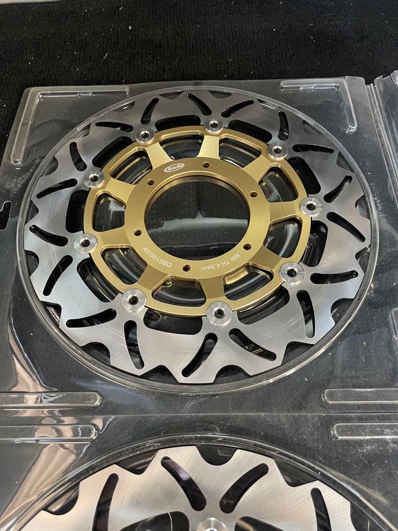 Arashi ウエイブディスク DBS1003Wゴールド フロント 2枚