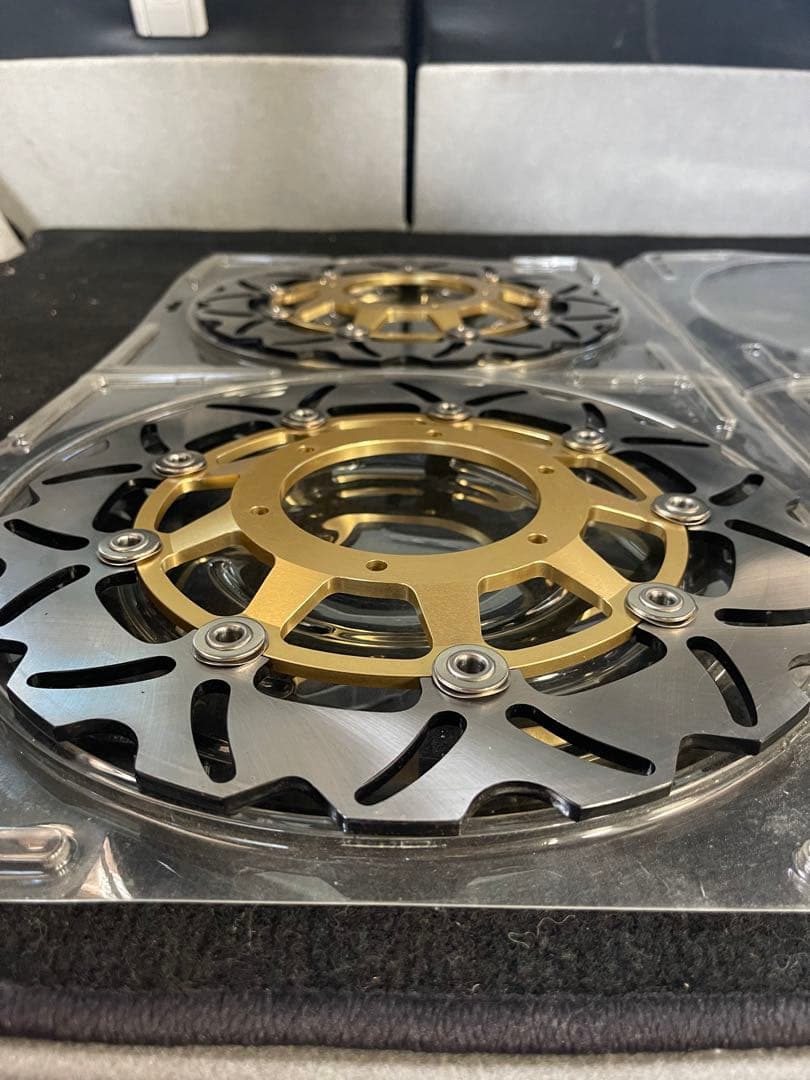 Arashi ウエイブディスク DBS1003Wゴールド フロント 2枚