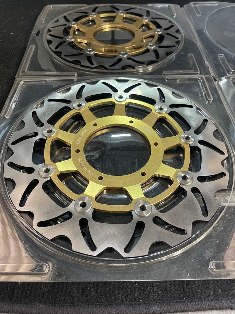 Arashi ウエイブディスク DBS1003Wゴールド フロント 2枚