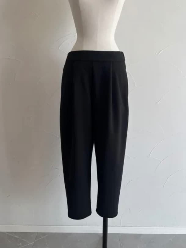 【新品】JULY NINE ふわもちパンツ/ブラック 36