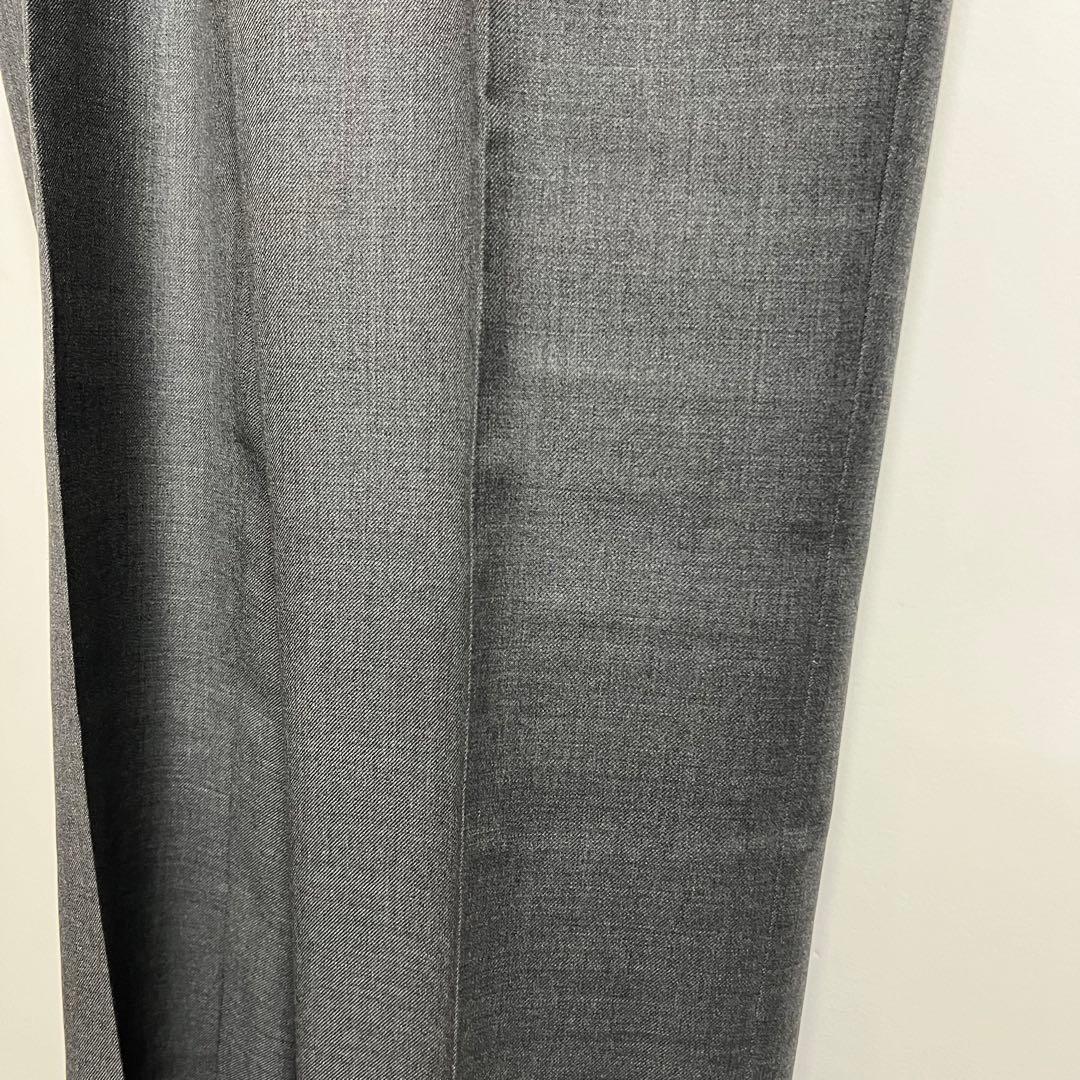 【新品未使用品】インコテックス スラックスパンツ ウール グレー 46