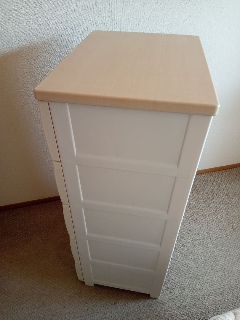 天馬 フィッツプラス チェスト 5段 メープル 幅55cm F5505