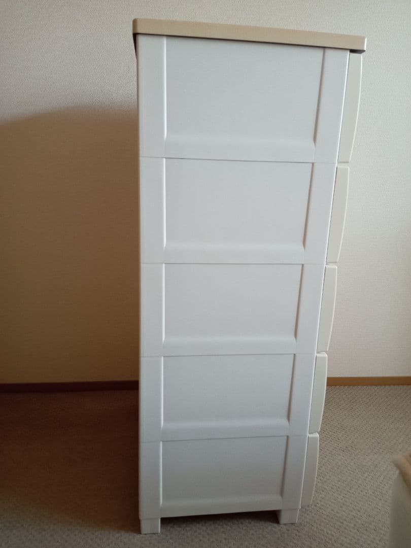 天馬 フィッツプラス チェスト 5段 メープル 幅55cm F5505