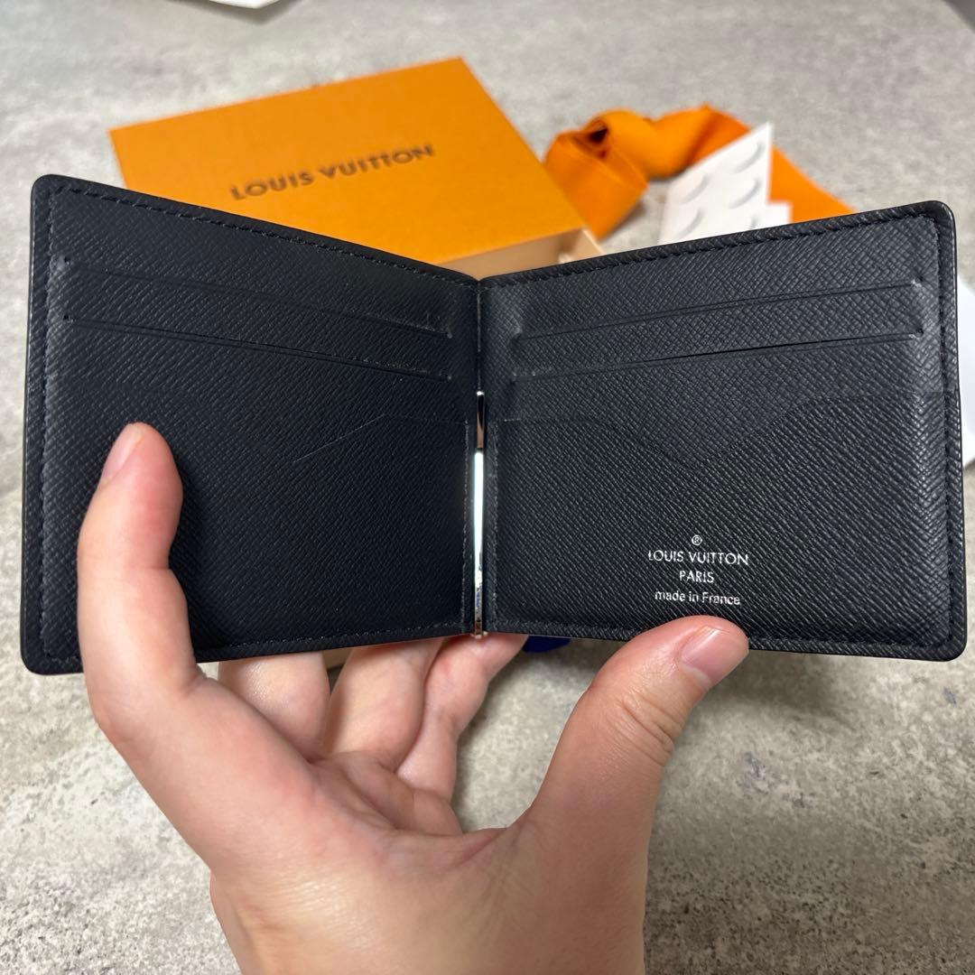 LOUIS VUITTON ブラックマネークリップ
