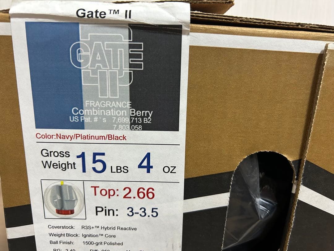送料込み【新品】ゲートⅡ　ストーム　15ポンド4オンス 1