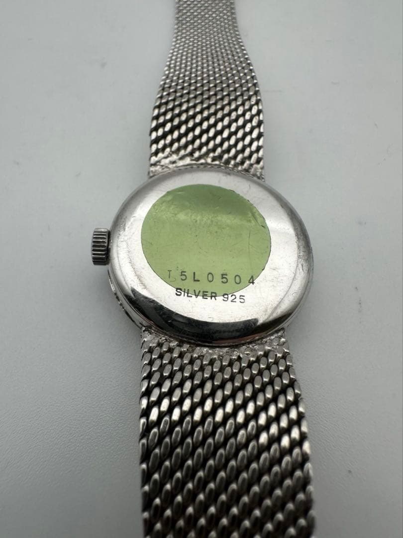 ⭐︎TECHNOS⭐︎SILVER９２５　エリーゼ　腕時計