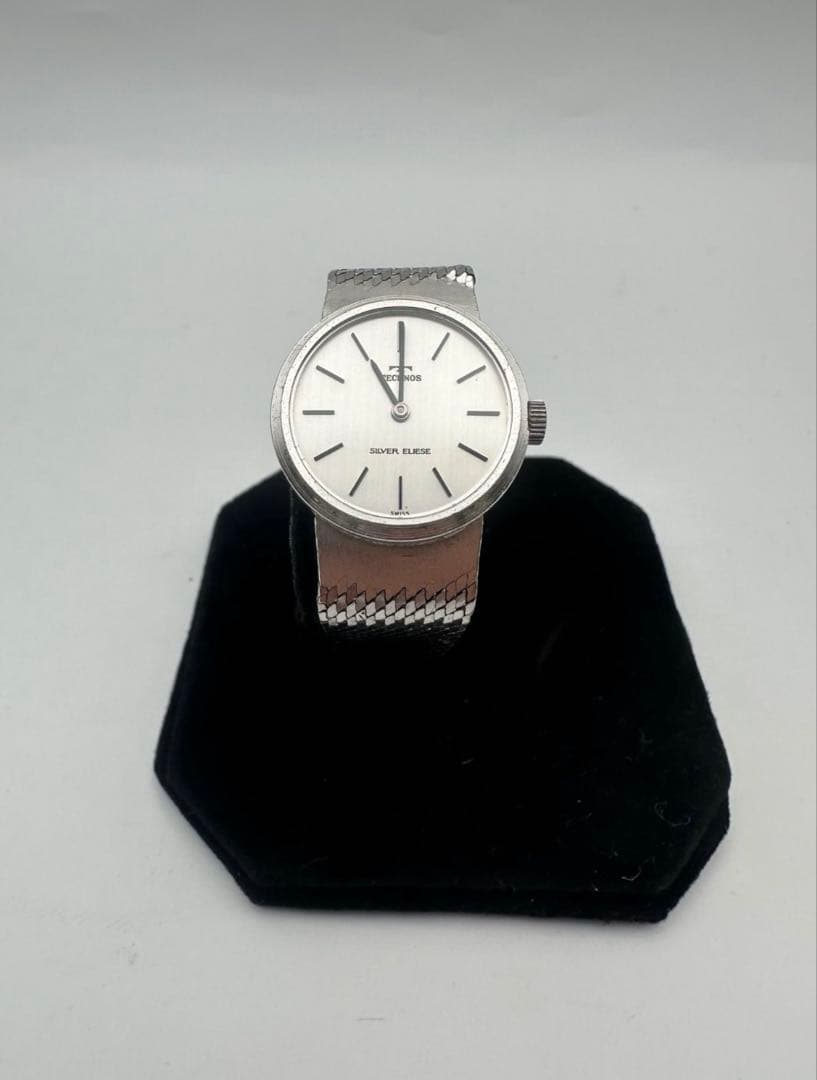 ⭐︎TECHNOS⭐︎SILVER９２５　エリーゼ　腕時計