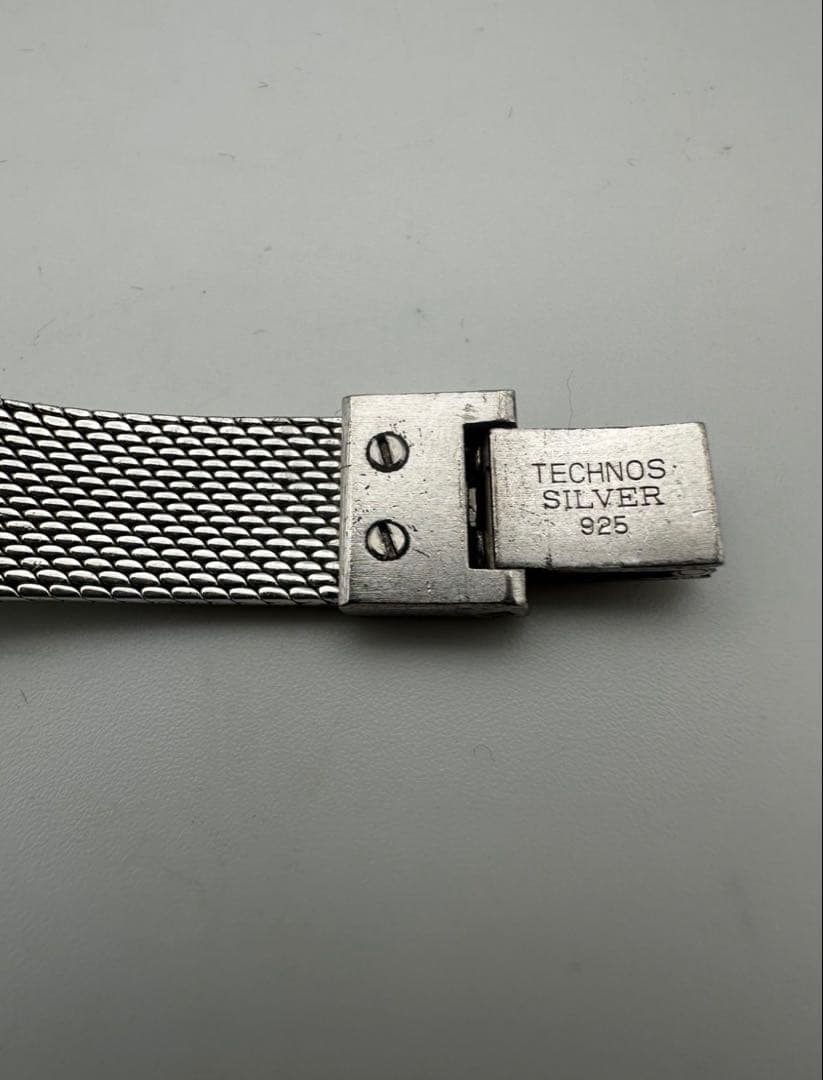 ⭐︎TECHNOS⭐︎SILVER９２５　エリーゼ　腕時計