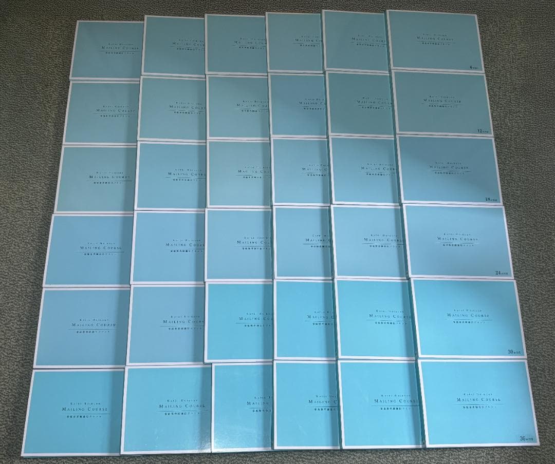 家庭保育園 通信プリント「キララ（KIRARA）」３６か月分　未記入品