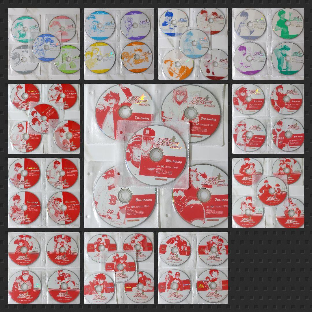 【日本アニメ】DVD『メジャー MAJOR』シーズン1〜6(54枚)★レンタル落