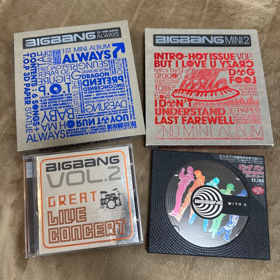 BIGBANG アルバム4枚セット