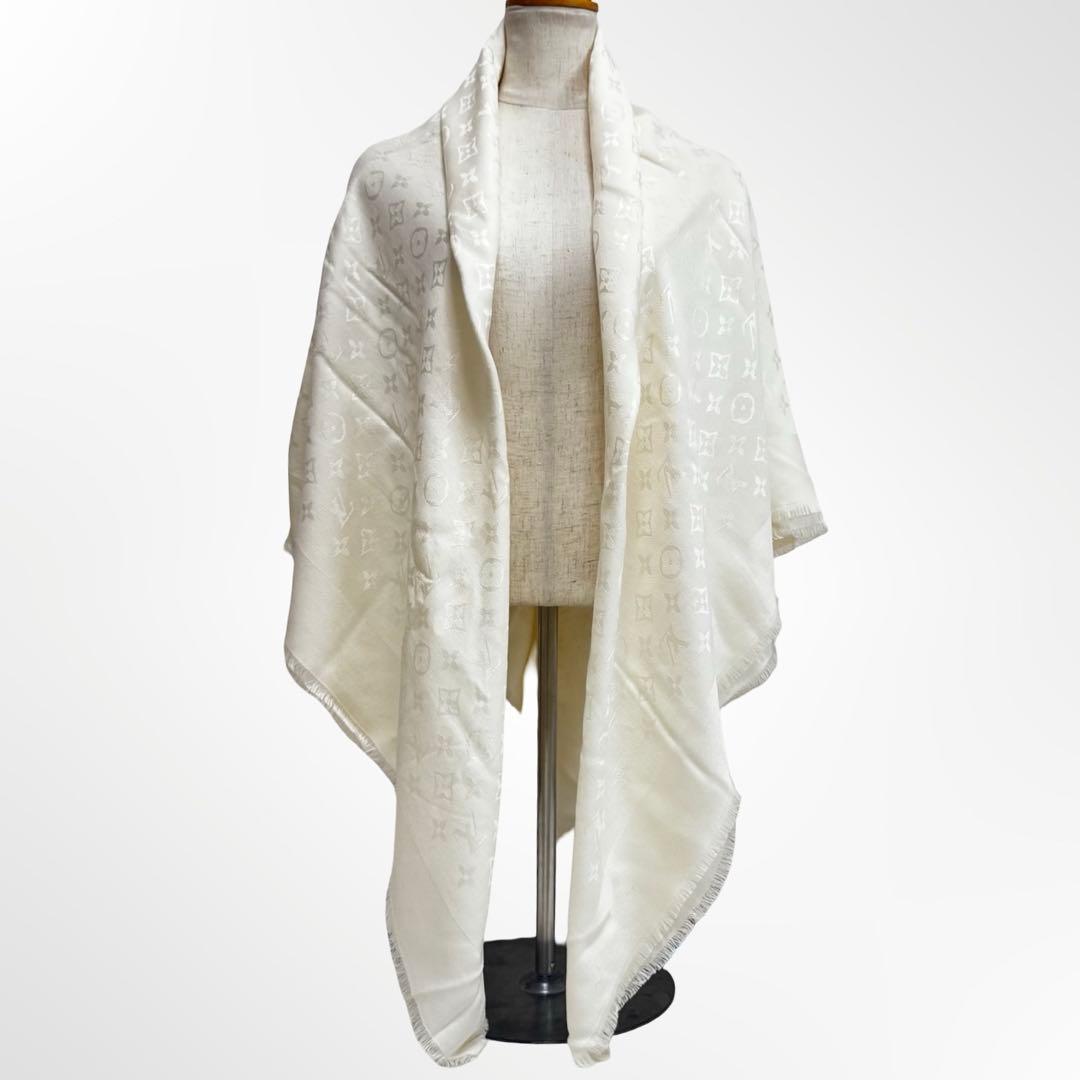 LOUIS VUITTON ルイヴィトン モノグラム 大判 ショール ストール