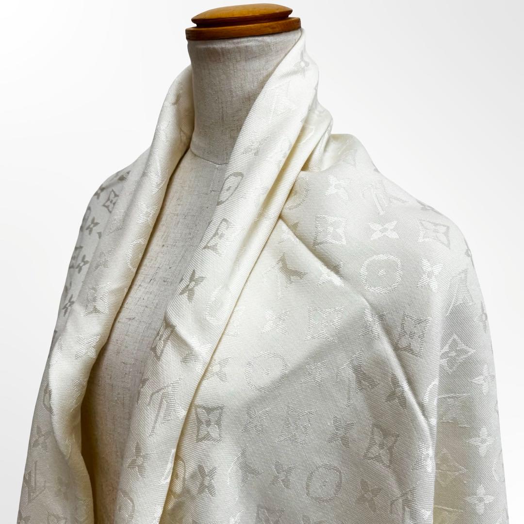 LOUIS VUITTON ルイヴィトン モノグラム 大判 ショール ストール