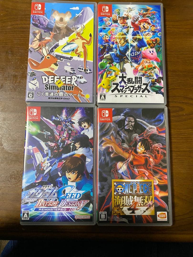 Nintendo Switch ゲームソフト 4本セット