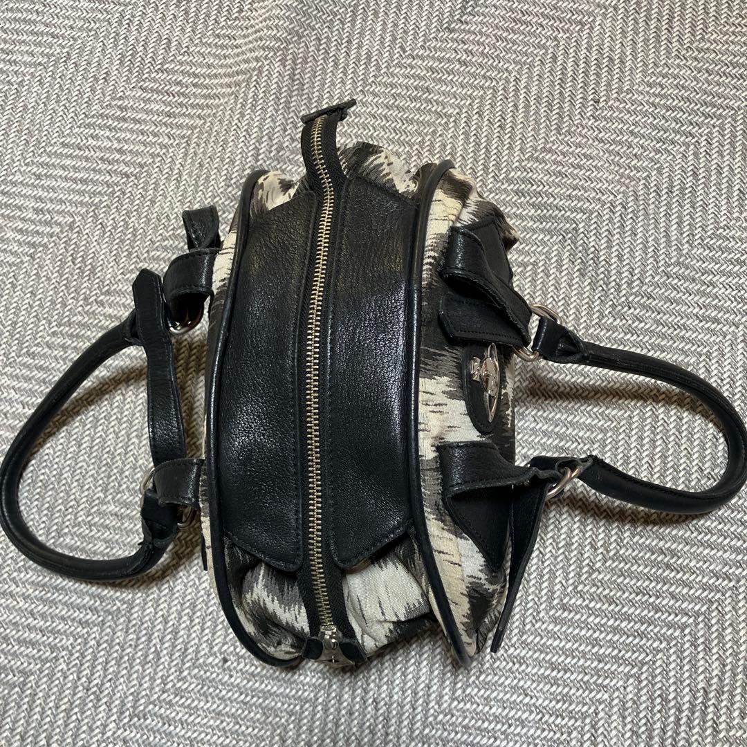Vivienne Westwood レオパード柄 ミニボストンバック　ショルダー
