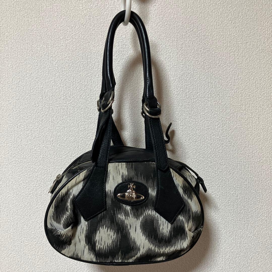 Vivienne Westwood レオパード柄 ミニボストンバック　ショルダー