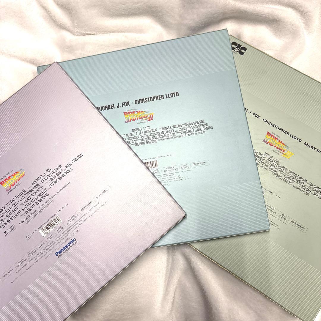 l*9様 バック・トゥ・ザ・フューチャー レーザーディスク