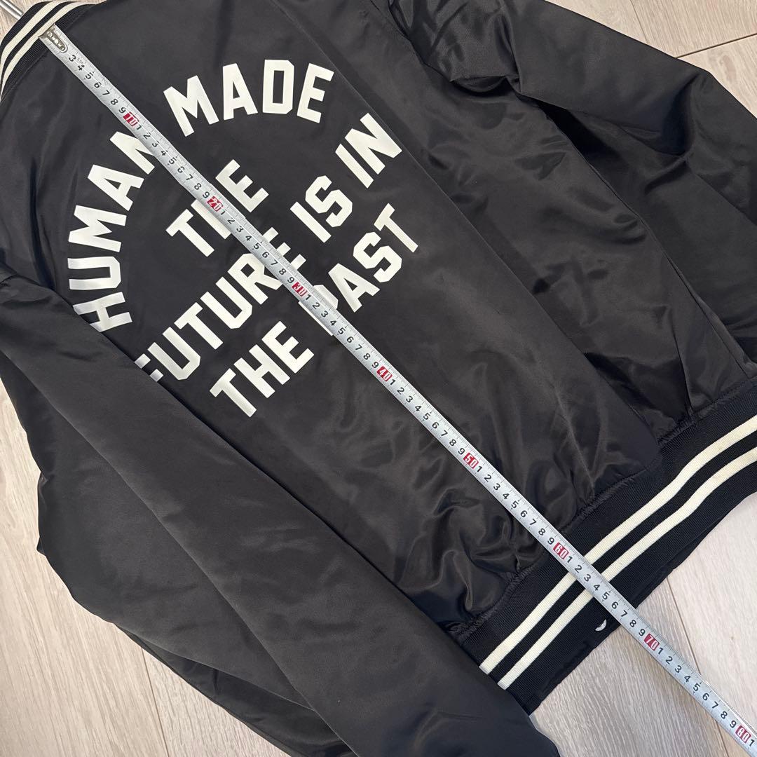 ジャケット・アウター HUMAN MADE Nylon Stadium Jacket \"Black\"