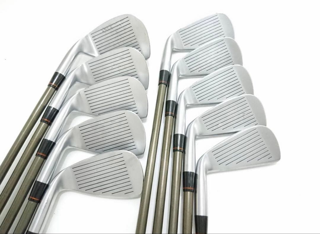 高級軟鉄鍛造LB-606 金モグラ24K4星金GP豪華10本定価138萬バッグ