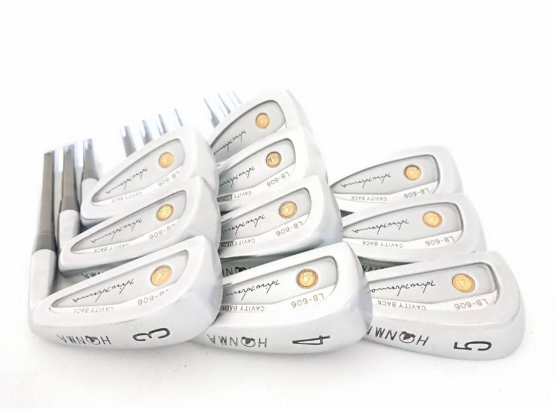 高級軟鉄鍛造LB-606 金モグラ24K4星金GP豪華10本定価138萬バッグ