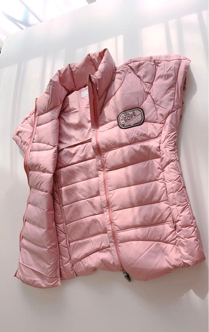 ジュンアンドロペ　ダウンジャケット　ピンク