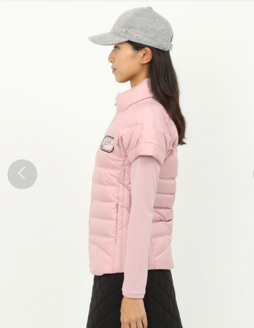 ジュンアンドロペ　ダウンジャケット　ピンク