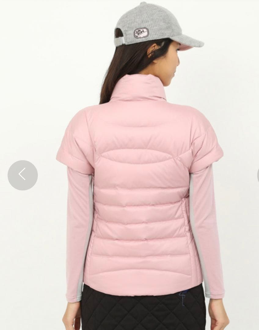 ジュンアンドロペ　ダウンジャケット　ピンク