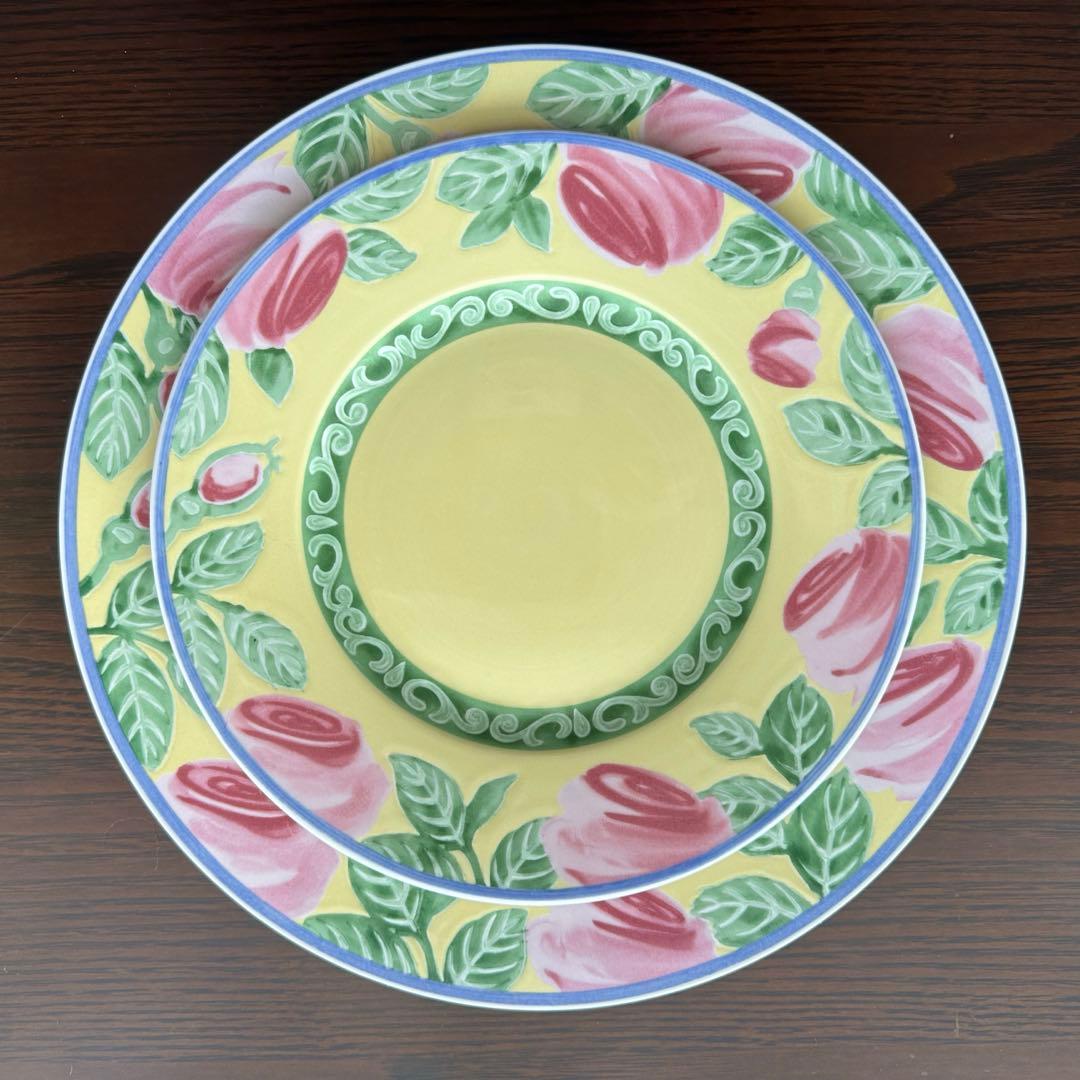 ルーヴル猫 Villeroy&Boch プレートおまとめ3枚セット