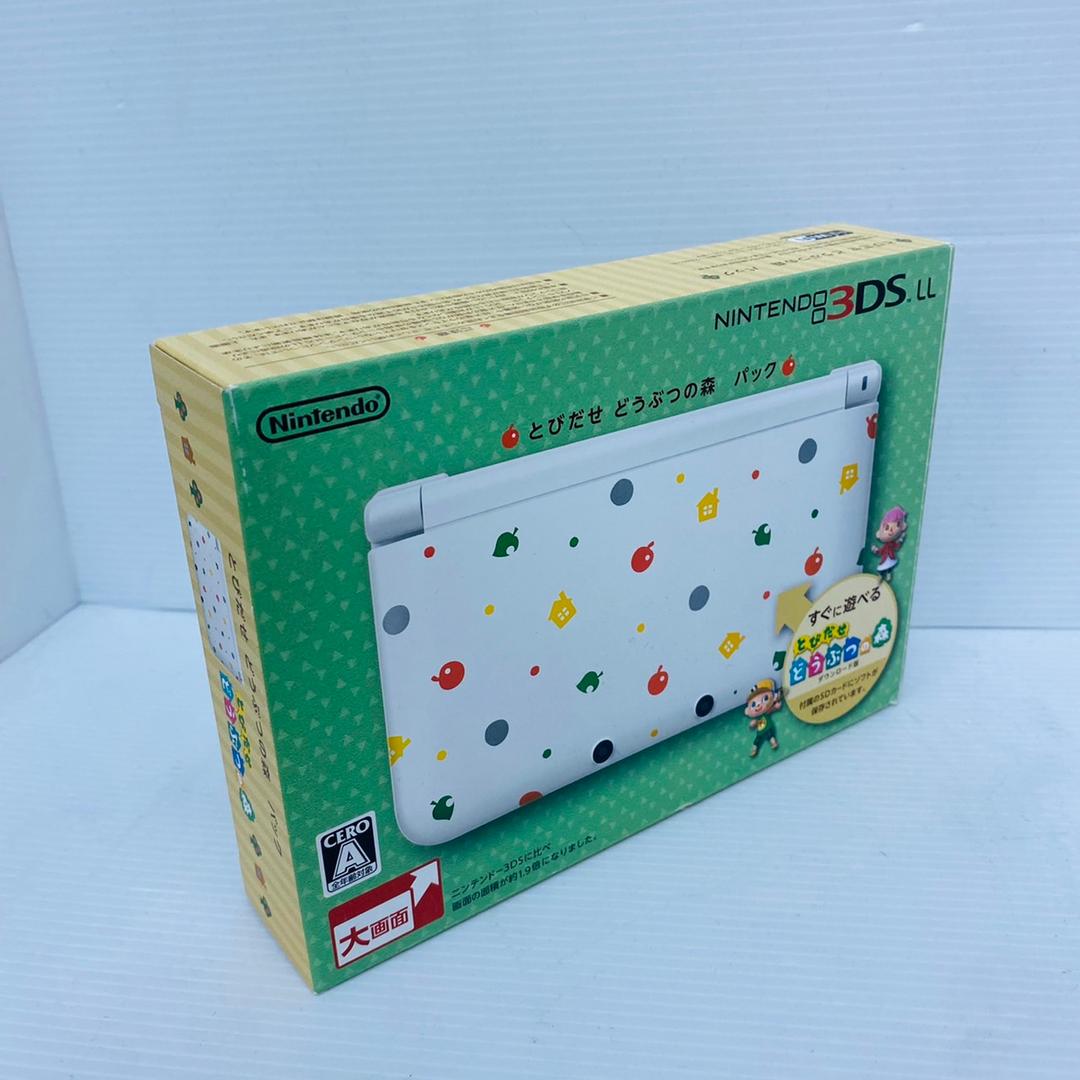 ★未使用★極美品ニンテンドー3DS LLとびだせどうぶつの森パック 生産終了　訳