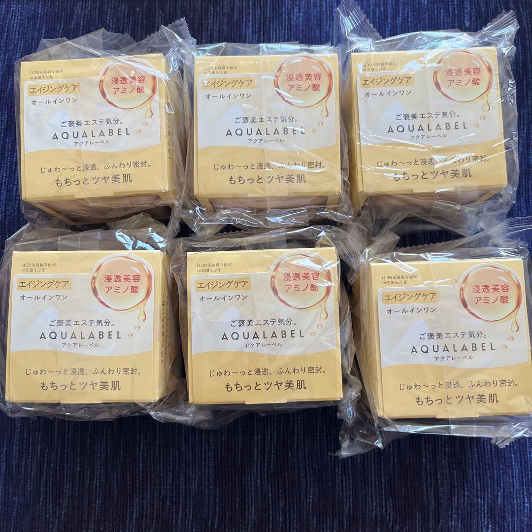アクアレーベルエイジングオールインワン6個