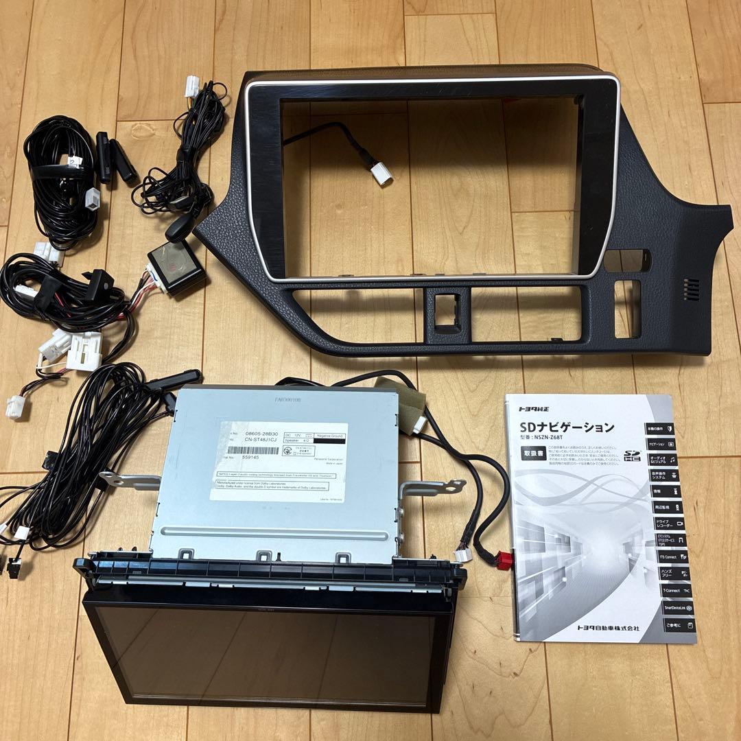 中古TOYOTA純正ナビNSZN-Z68T本体