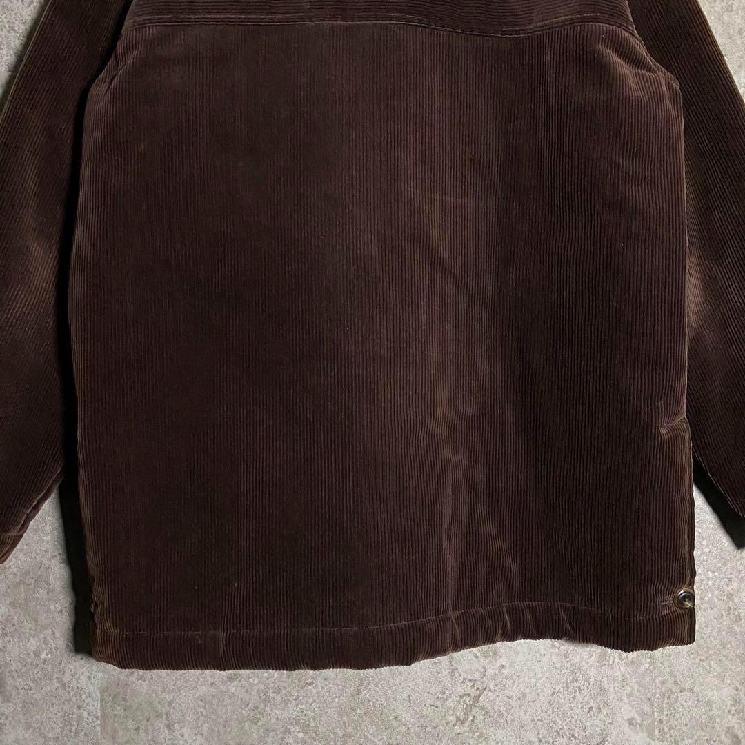 トゥモローランド コーデュロイジャケット カバーオール 中綿 ブラウン L