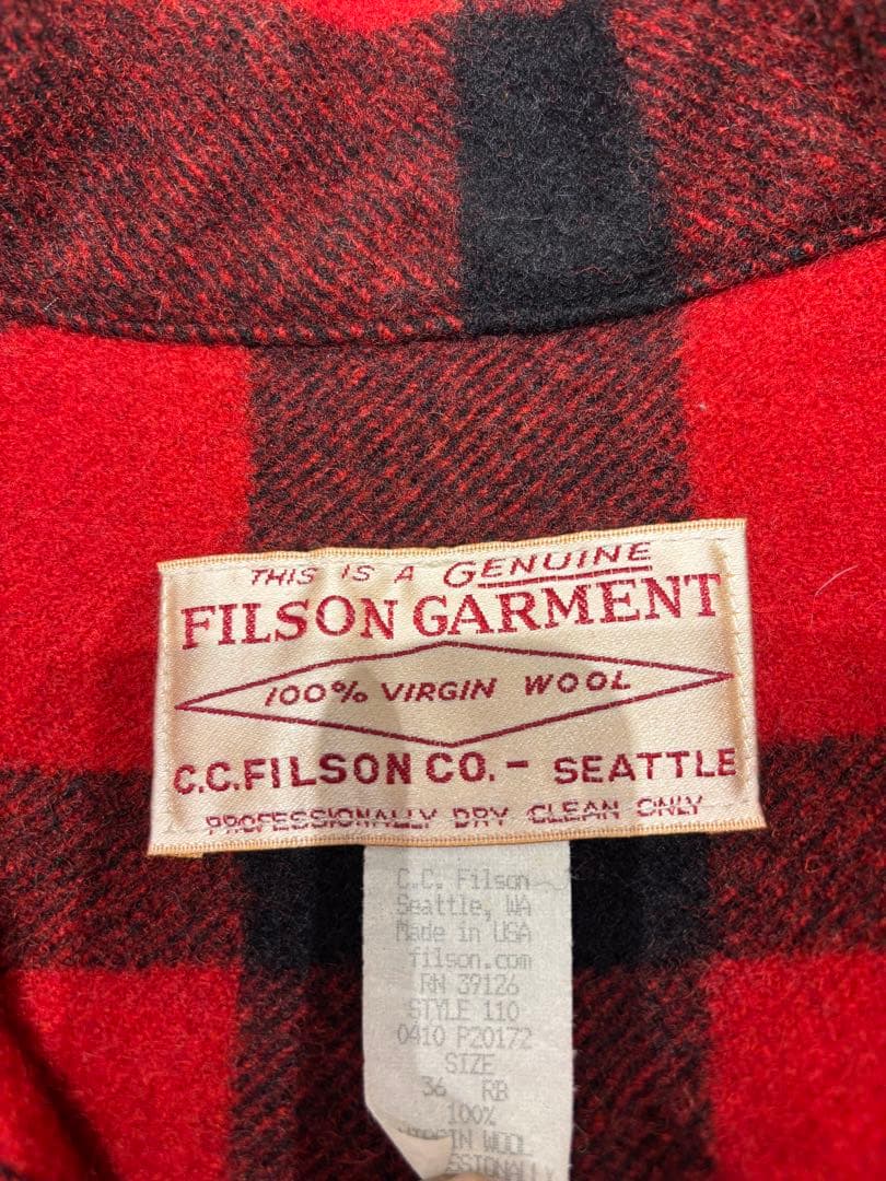 フィルソン　シングルマッキーノ　ベスト付き　36
