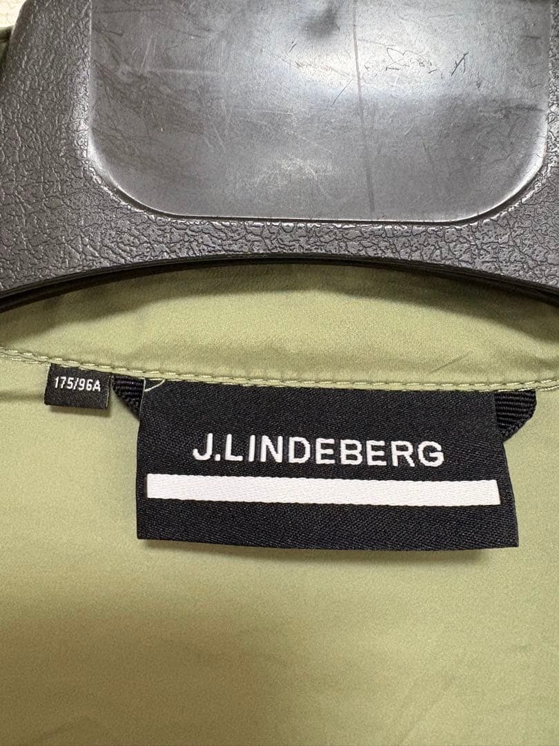 J.LINDEBERG オリーブグリーン フルジップジャケット