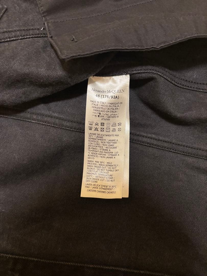 ALEXANDER McQueen デニムジャケット