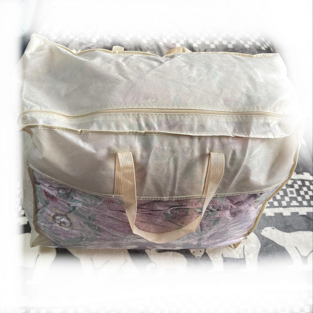 掛け羽毛布団 シングル　ダウン85% フェザー15%