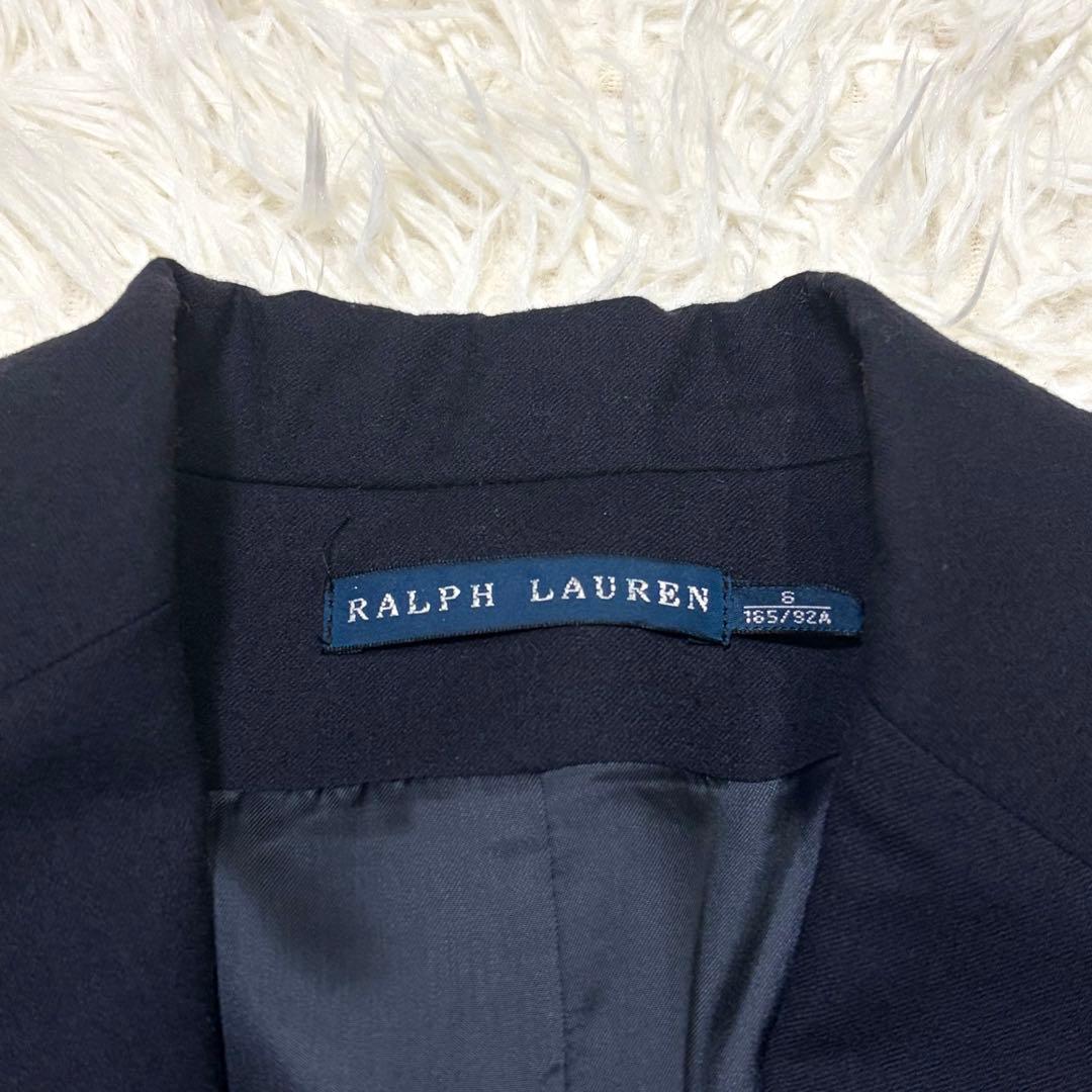 RALPH LAUREN ラルフローレン　金ボタン紺ブレテーラードジャケット　S