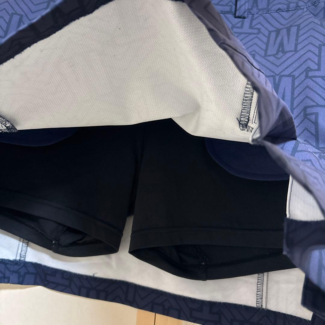 テーラーメイド　ゴルフ　ウエア　ポロシャツ プリーツスカート　2点　ネイビー系