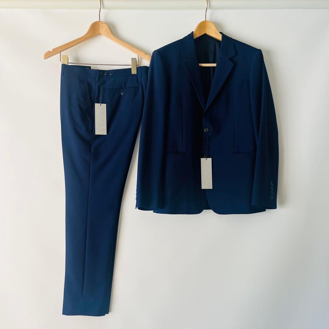 【ガーメント付】 LAD MUSCIAN ブルー 42 スーツ セットアップ