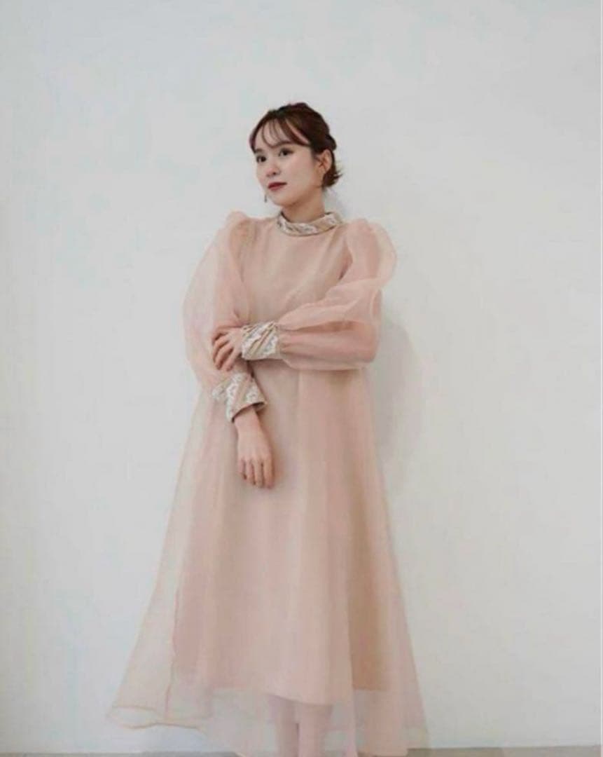 【値下げ中】Acka. sheer over one-piece（beige）