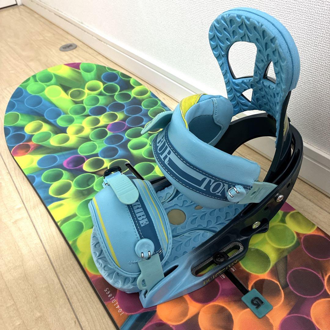 【美品】BURTON SOCIAL 142㎝ SCRIBE S カバー付き