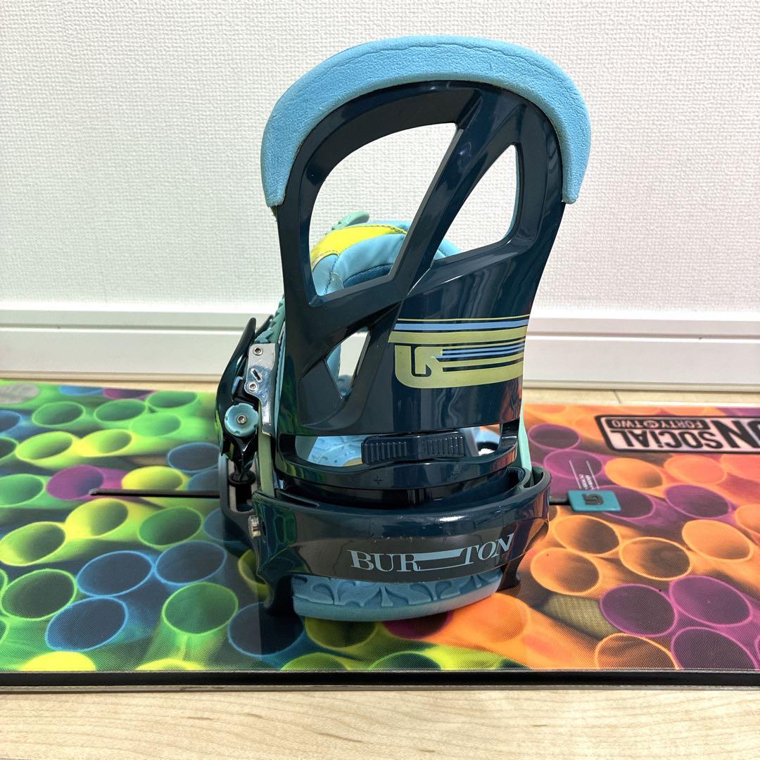 【美品】BURTON SOCIAL 142㎝ SCRIBE S カバー付き