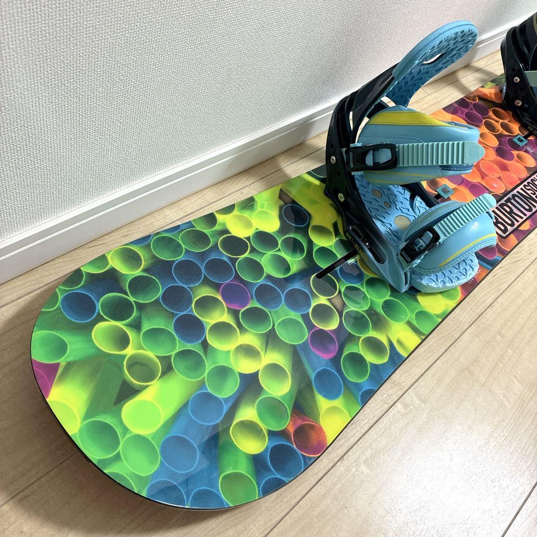 【美品】BURTON SOCIAL 142㎝ SCRIBE S カバー付き