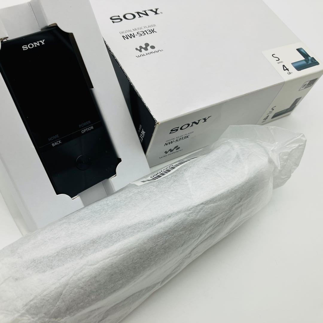 SONY ソニー WALKMAN メモリ4GB ブラック NW-S313K