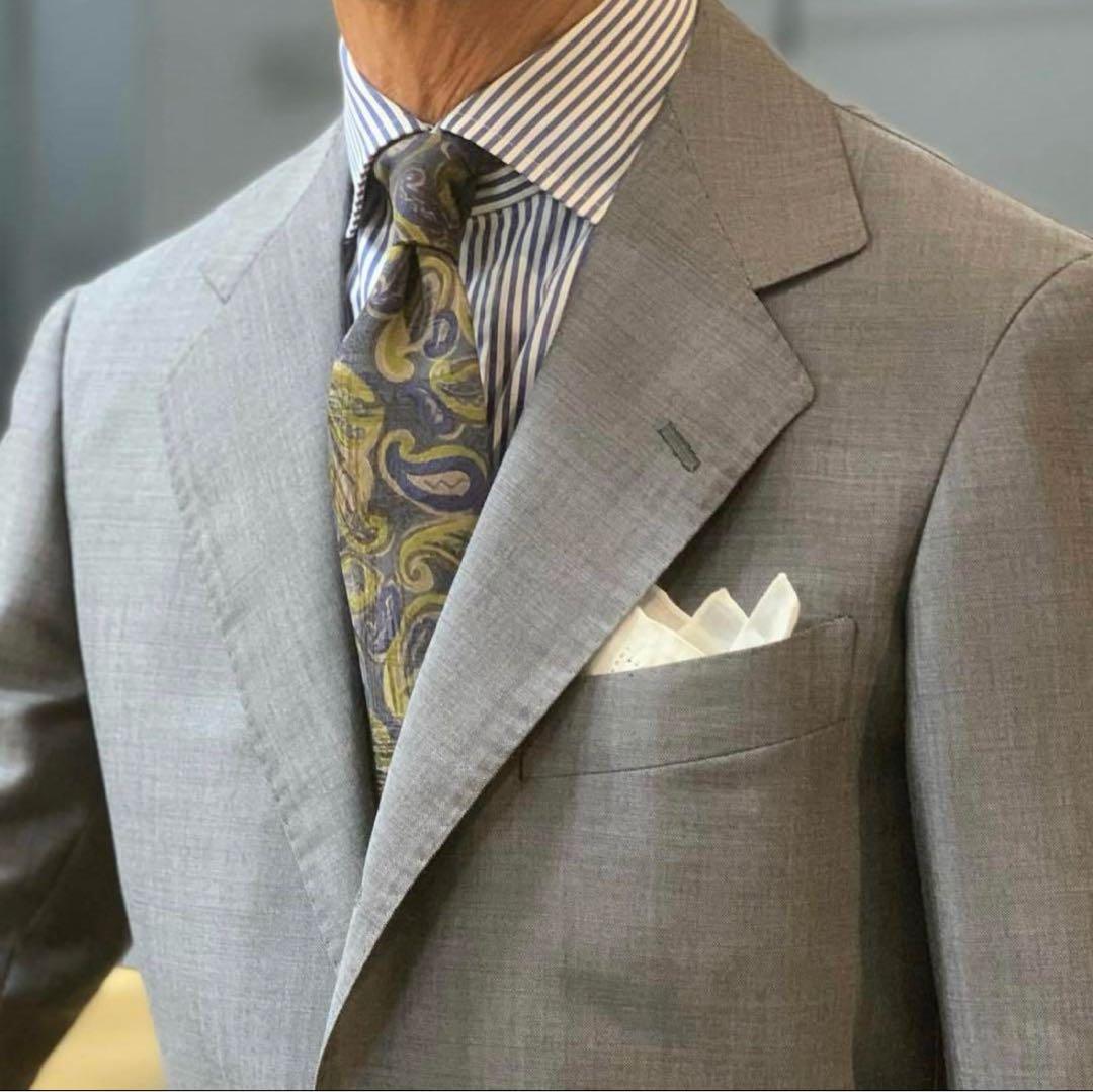 未使用 24AW BEAMS F × ROSS MILANO ペイズリーネクタイ