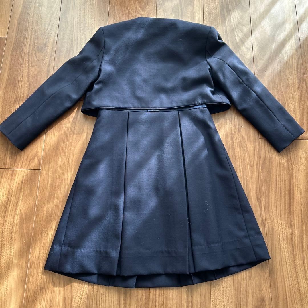 familiar フォーマルスーツ 120 ネイビー