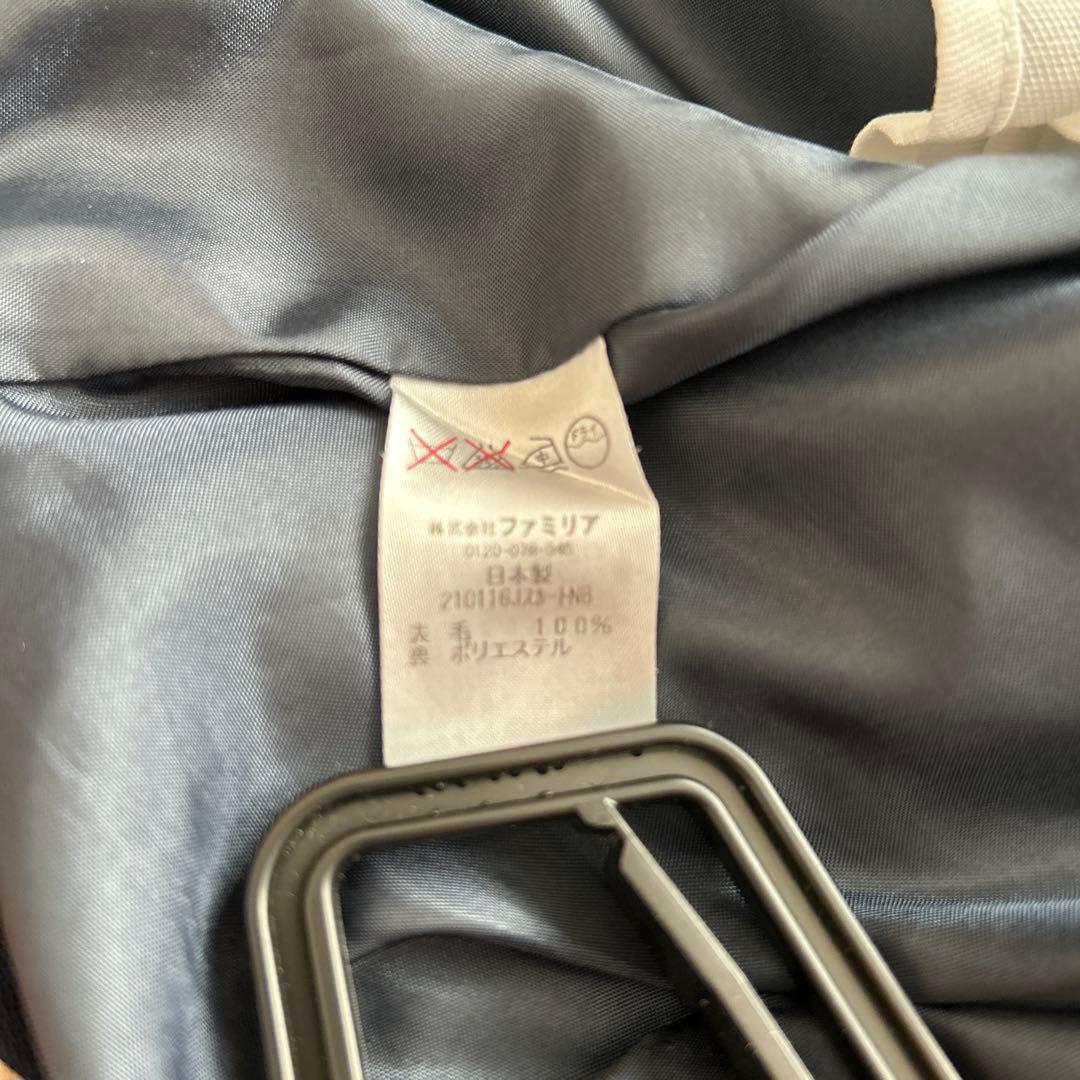 familiar フォーマルスーツ 120 ネイビー