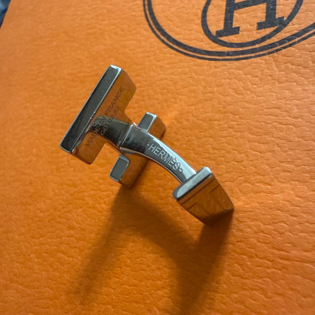 新品　HERMES クイズ　カフスリンクス