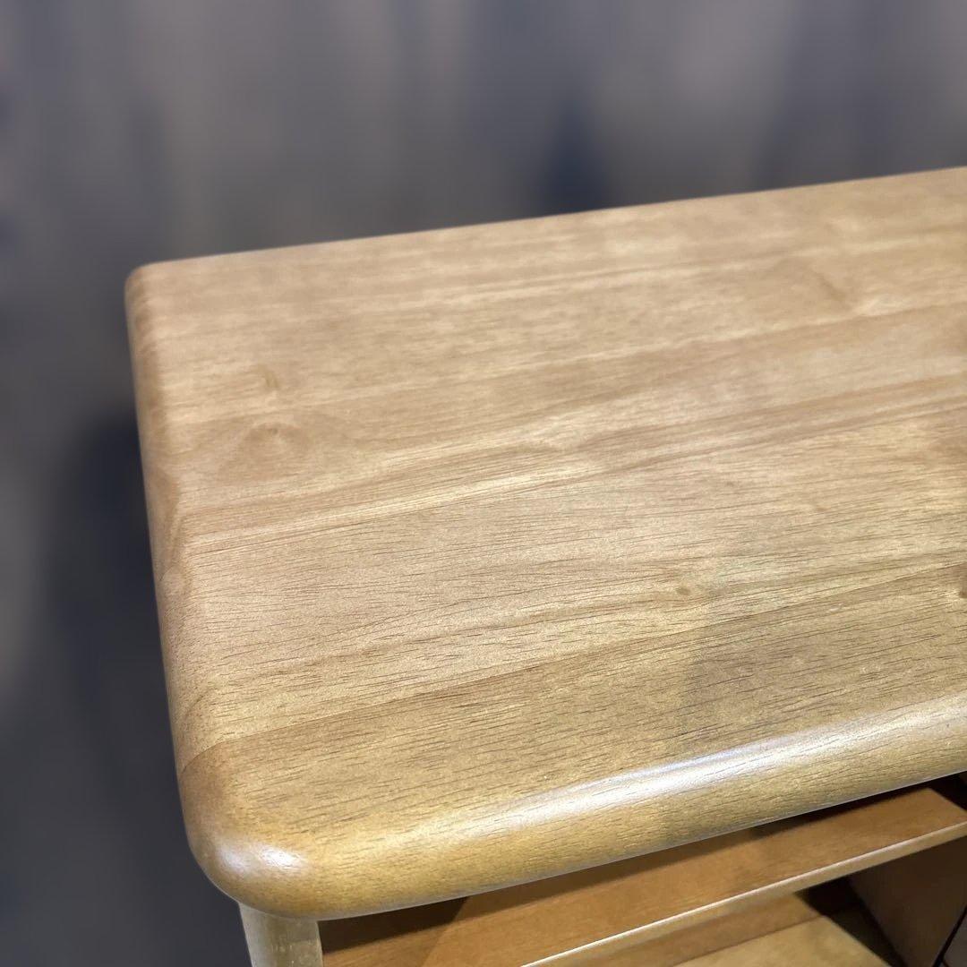 カリモク　スリッパラック　ナチュラルウッド キャビネット